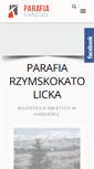 Mobile Screenshot of parafiakarniewo.pl